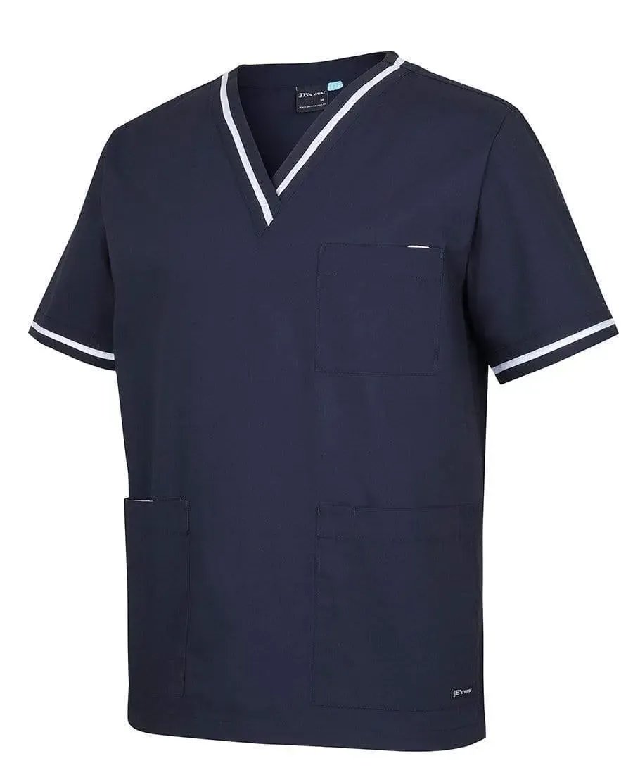 JB'S Contrast Scrubs Top 4SCT